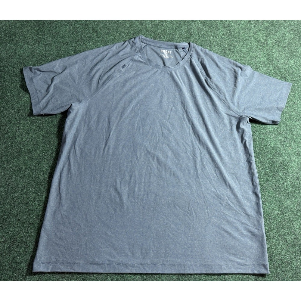 Rhone Element T-Shirt Mens 2XL Gym Athletic Workout Short Sleeve‎ Blue
